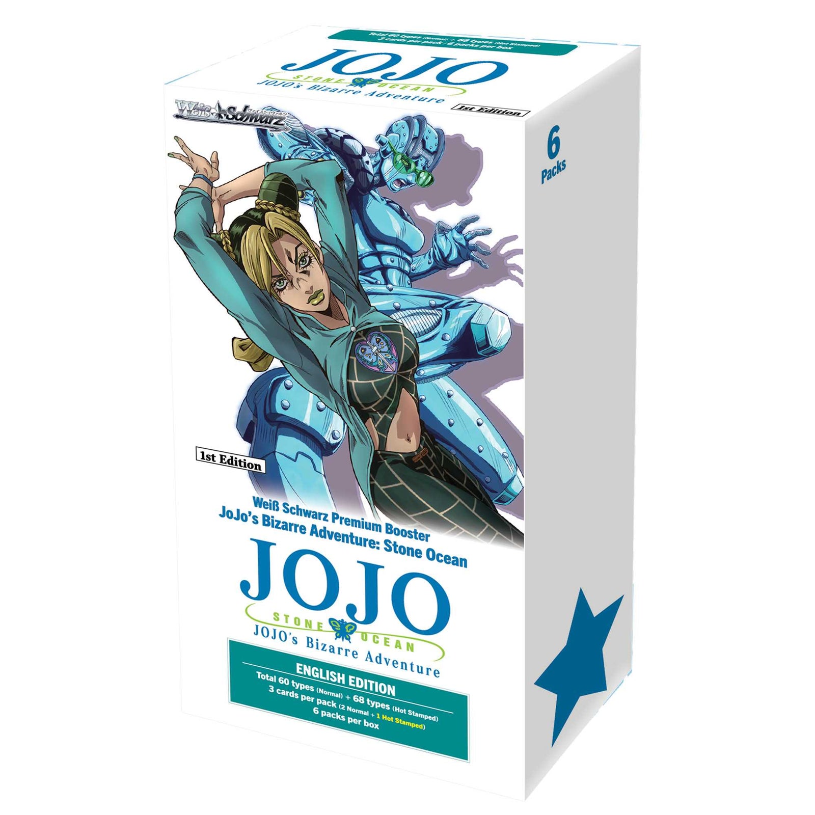 Weiss Schwarz Premium Booster Jojos Bizarre Adventure Stone Ocean 1