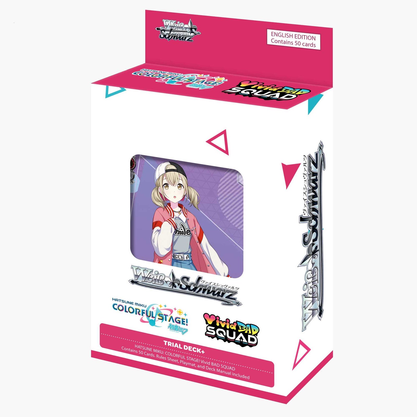 WS Trial Deck Hatsune Miku Colorful Stage Vivid Bad Squad 6 Trading Card Game by Bushiroad 1