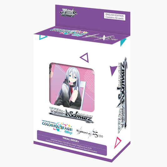 WS Trial Deck Hatsune Miku Colorful Stage Nightcord at 25 00 6 Trading Card Game by Bushiroad 1