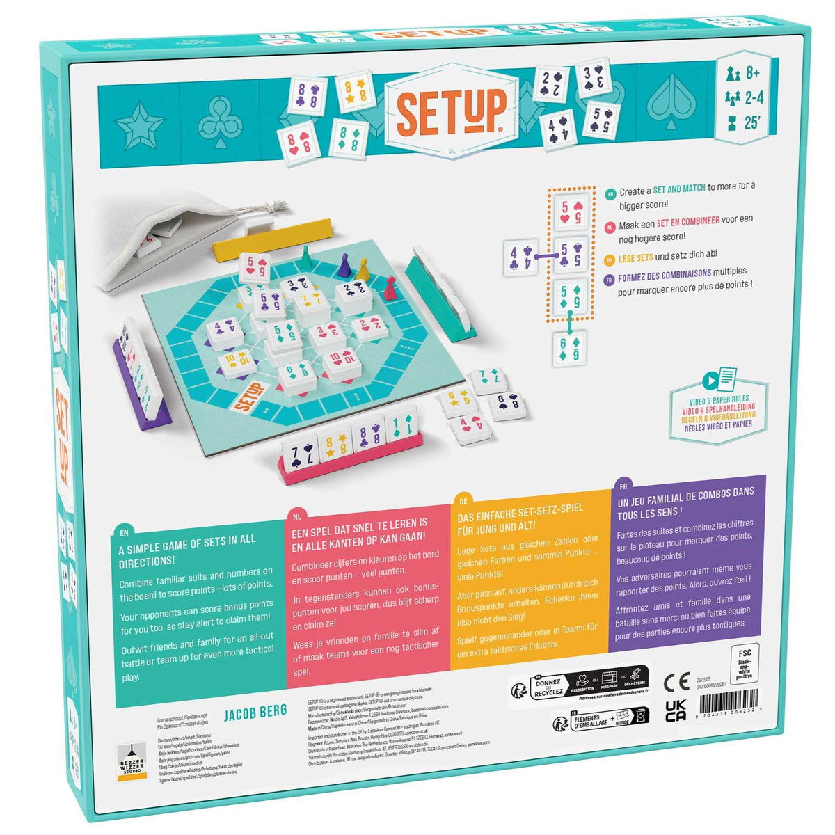 SETUP New Design Board Game by Bezzerwizzer 4