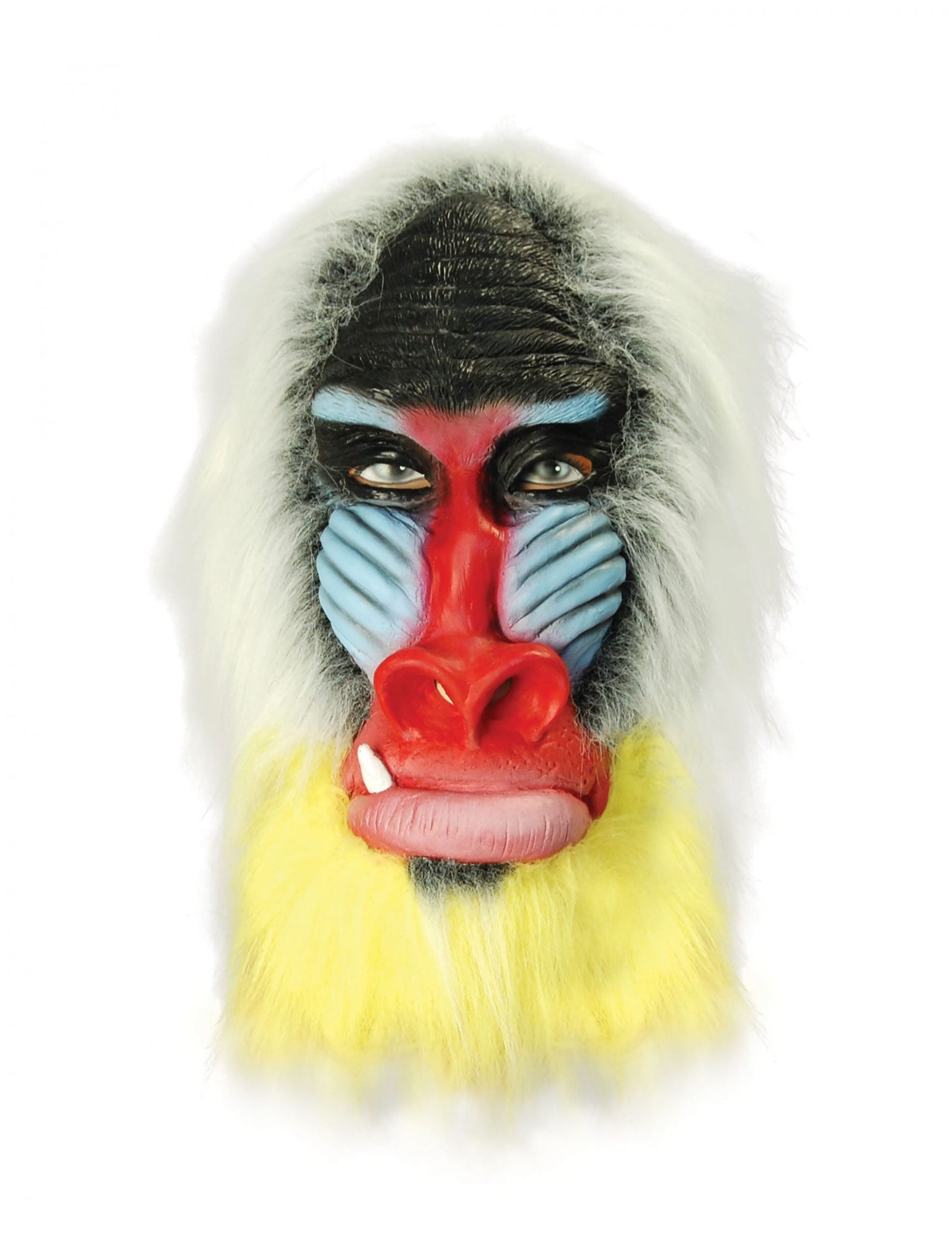 Baboon Mask Rubber Overhead Madagascar 1