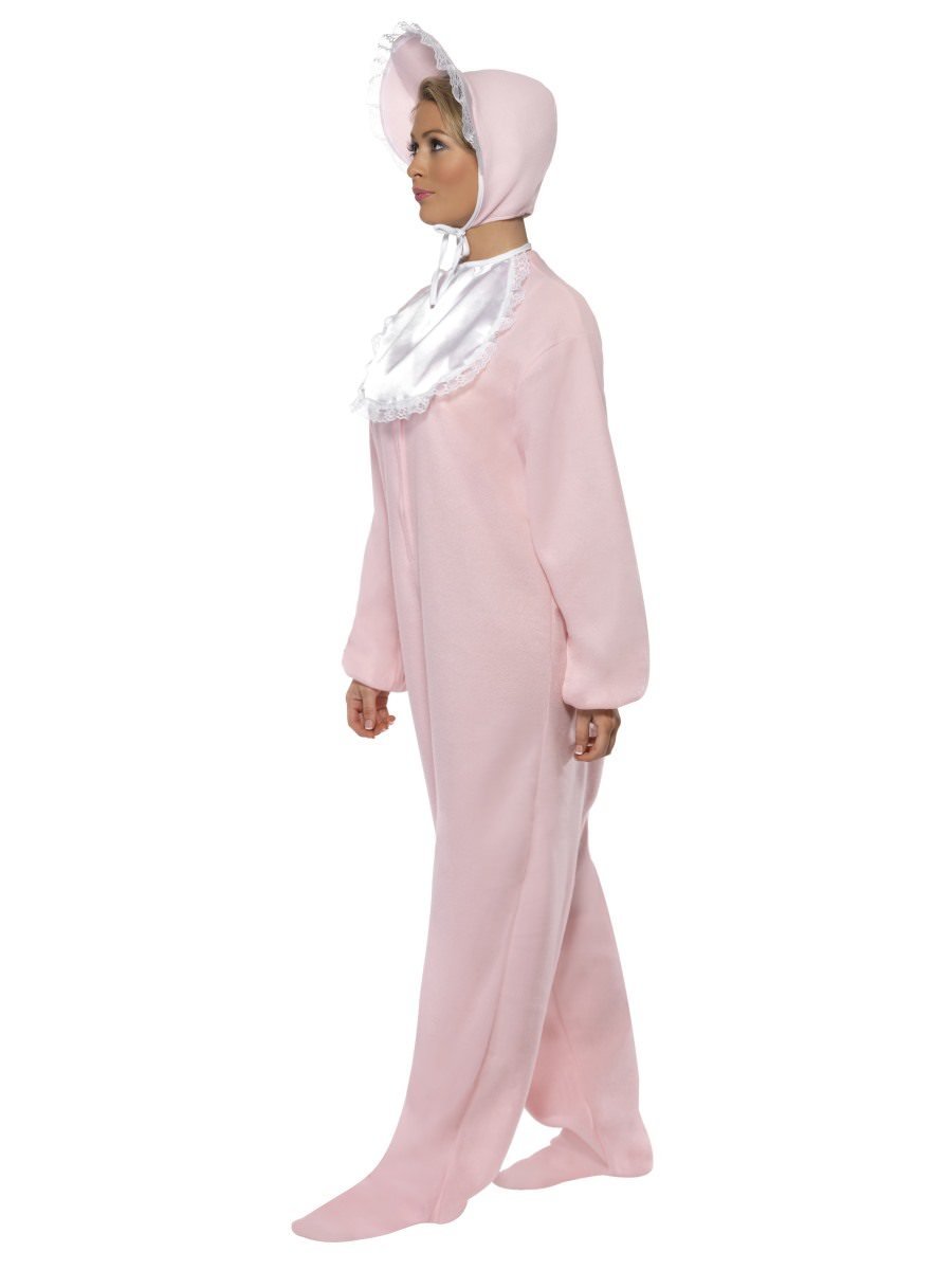 Baby Romper Costume Adult Pink Onesie 4