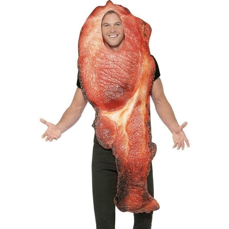 Bacon Costume Adult Pink_1