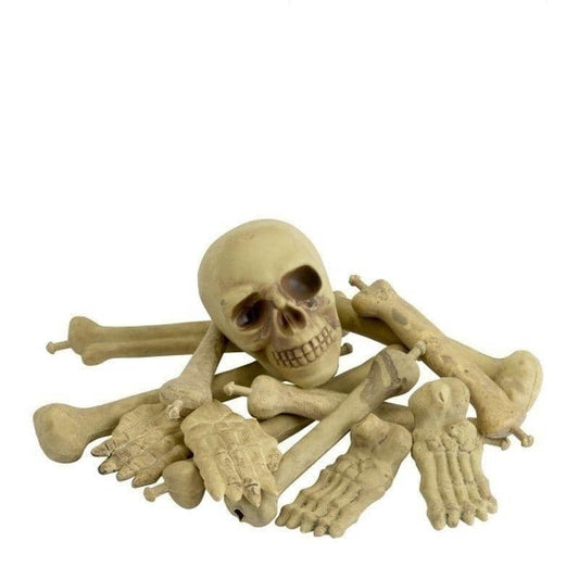 Bag Of Bones and Skull Adult Natural 1