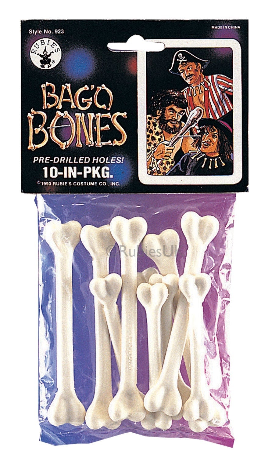 Bag of Bones 10 Pack Halloween Decoration 1
