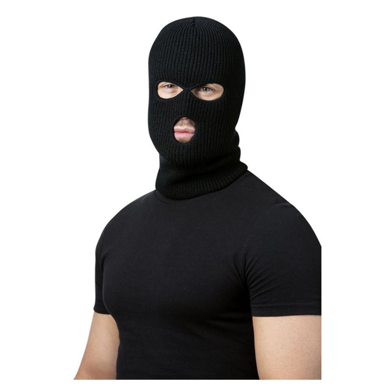 Balaclava Ski Mask Black Adult_1