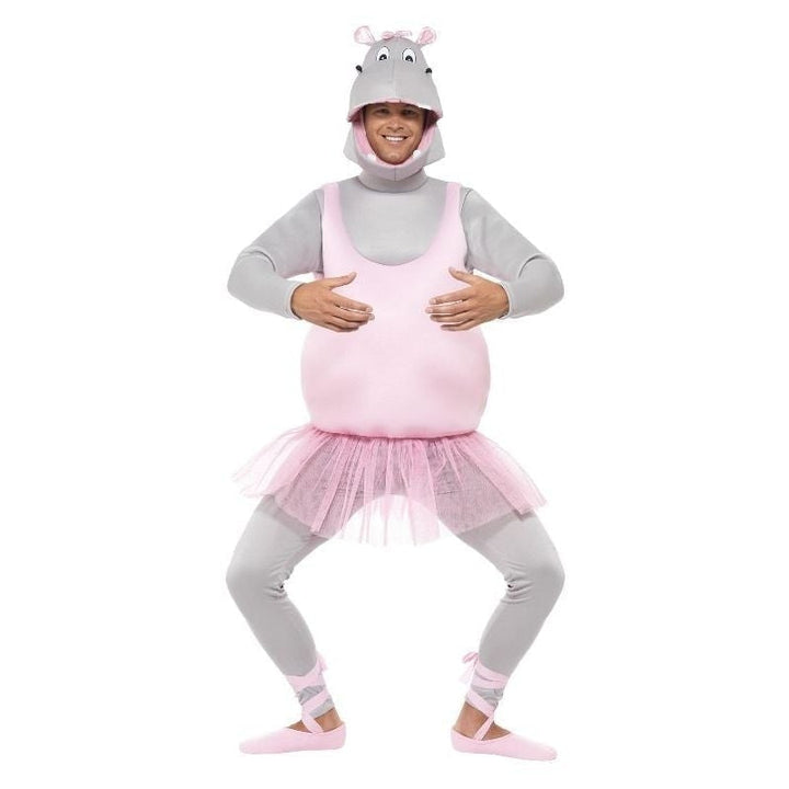 Ballerina Hippo Costume Adult Pink_2 