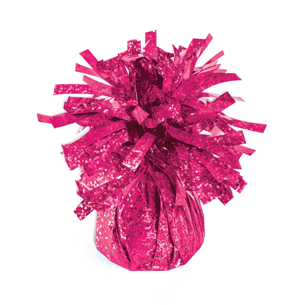 Balloon Weight Small Hot Pink Holographic 1