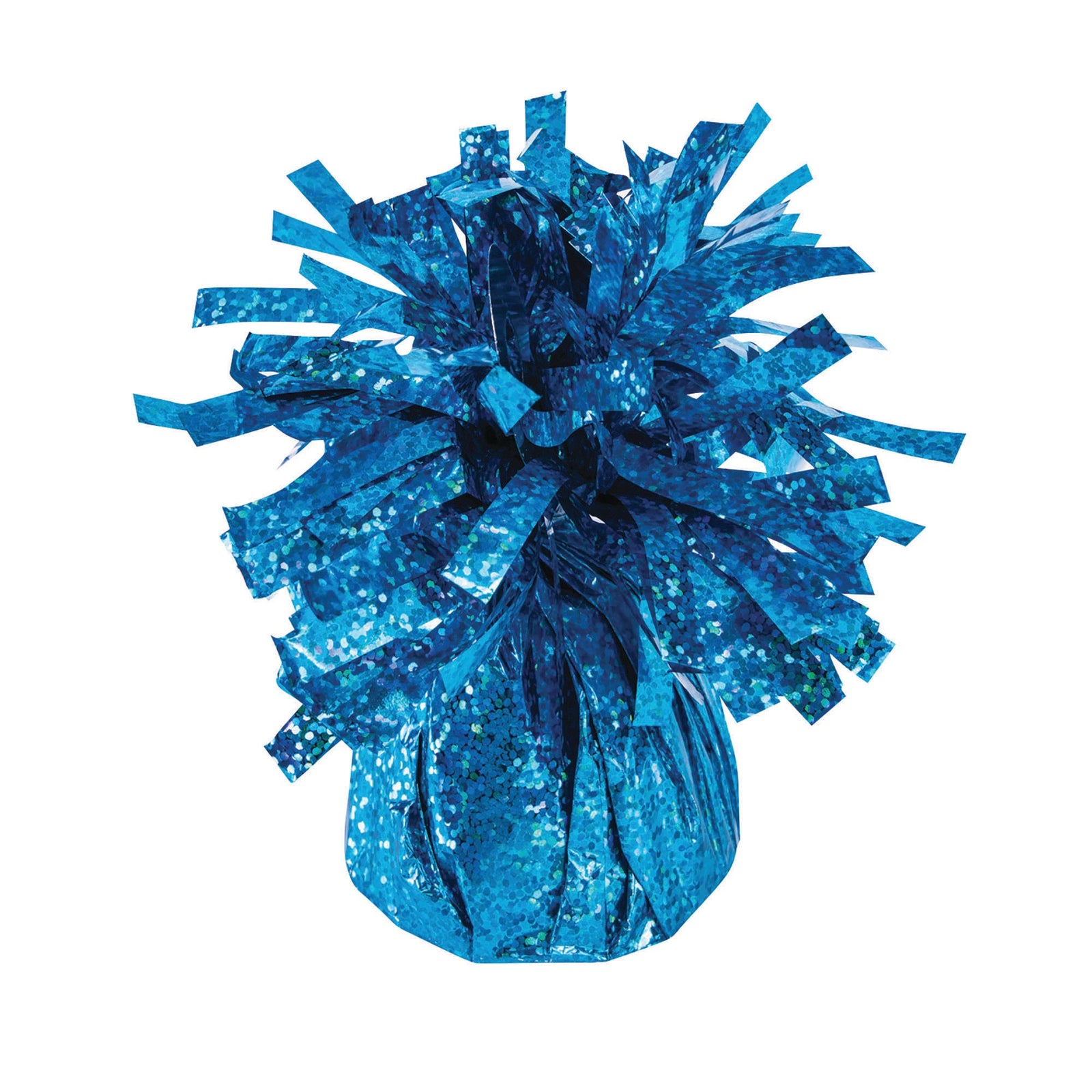 Balloon Weight Small Pck Blue Holographic 1