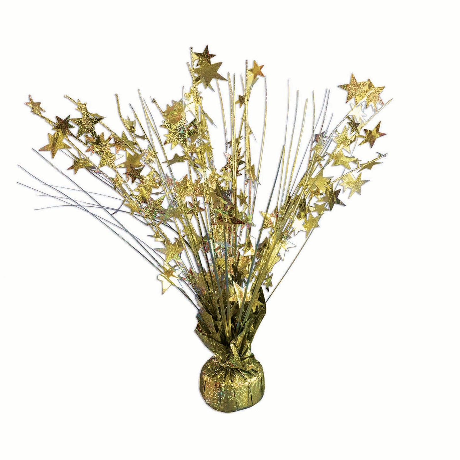 Balloon Weight Star Gold Holographic 1