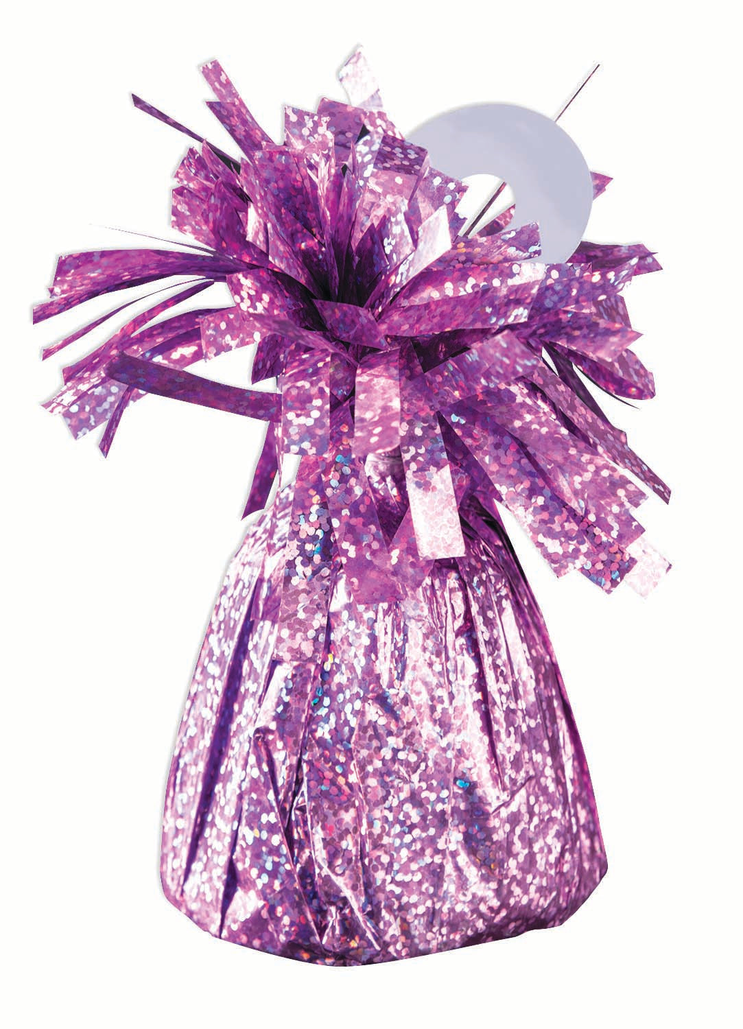 Balloon Wght Sml Lt Pink Holographic 1
