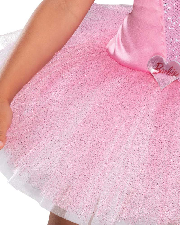 Barbie Ballerina Costume Girls Pink Tutu Dress 5