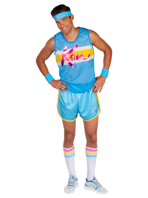 Barbie Ken Exercise Costume Kit Adult