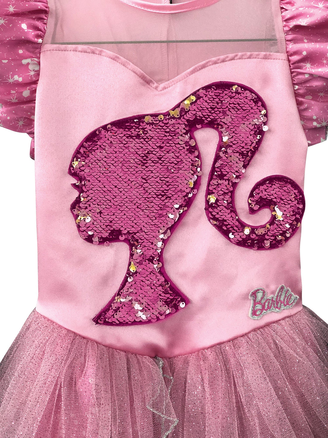 Barbie Princess Girls Pink Ballerina Costume_2 rub-701342M