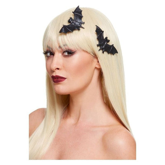 Bat Hair Clips Black 1