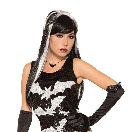 Bat Sequin Dress Ladies Costume 2