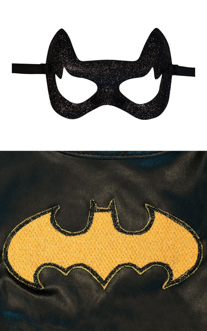 Batgirl Costume Girls Super Hero Tutu Dress 3