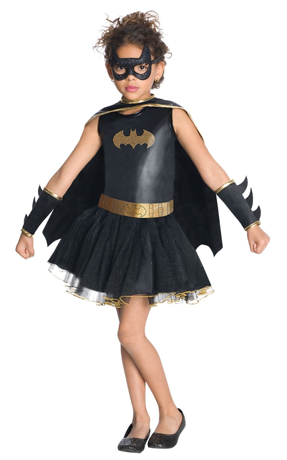 Batgirl Costume Girls Super Hero Tutu Dress 1