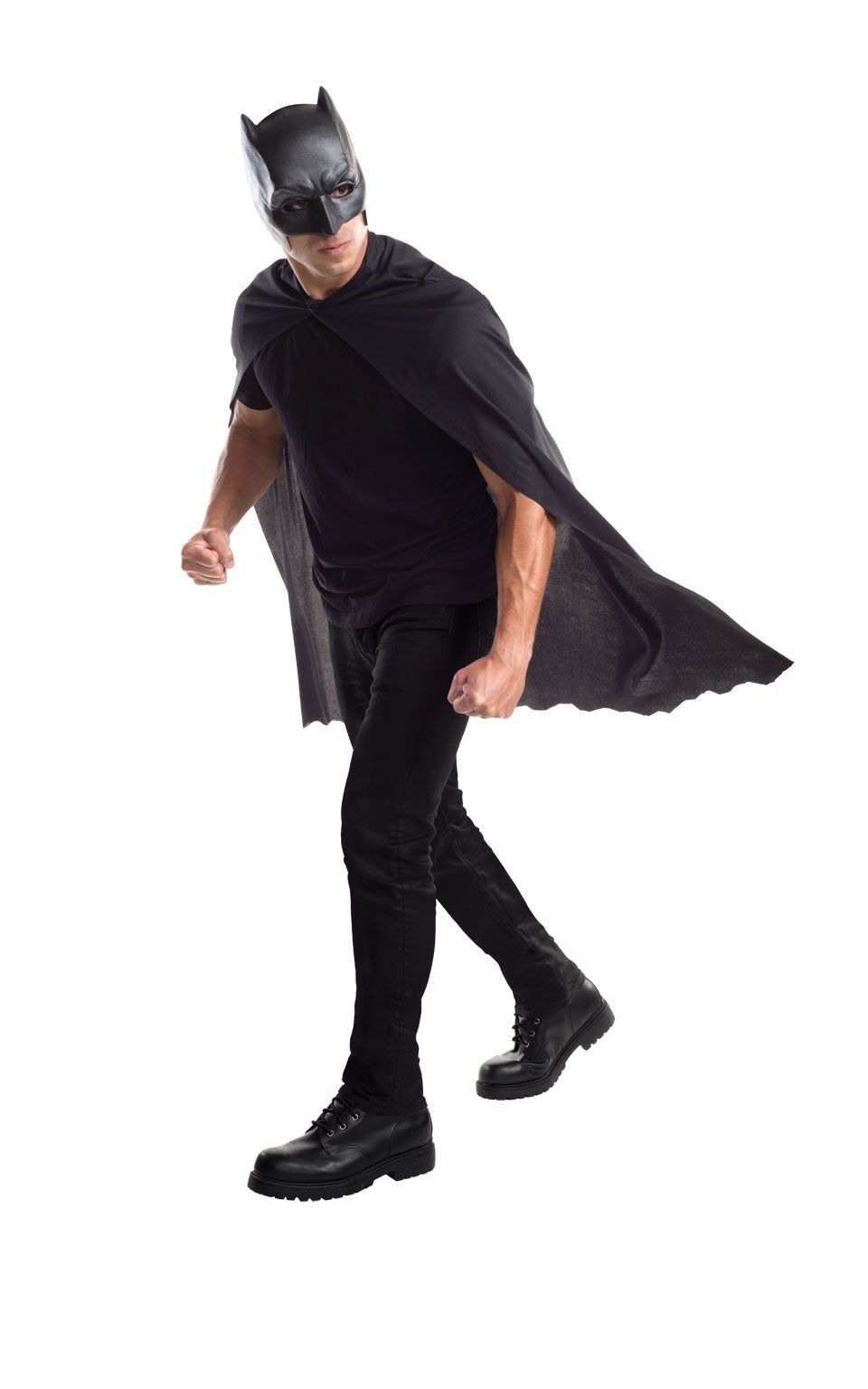 Batman Adult Cape With Mask Costume 1