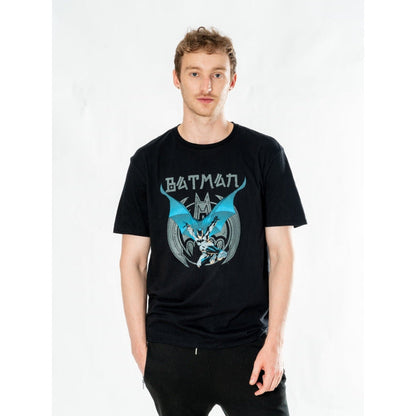 Batman Black Adult Anime Cape T-Shirt DC 1