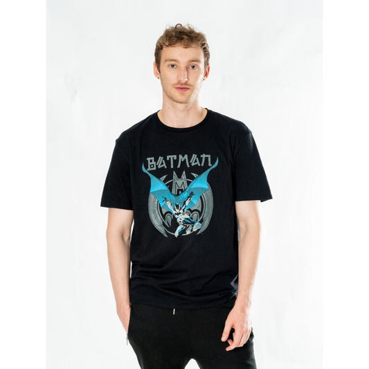 Batman Black Adult Anime Cape T-Shirt DC 1