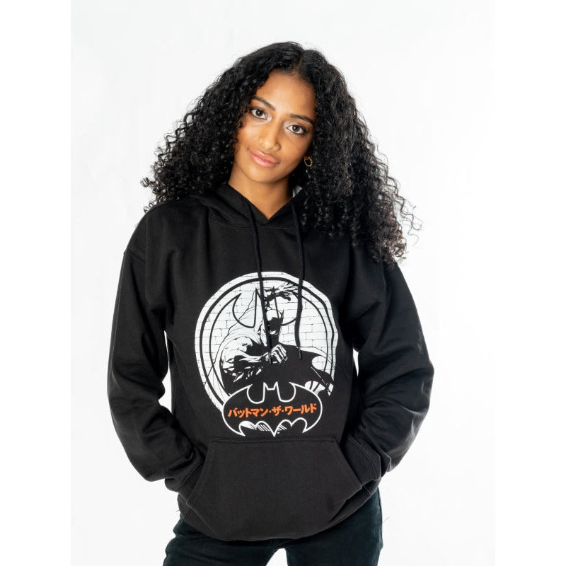 Batman Black Adult Anime Wall Hoodie DC 2