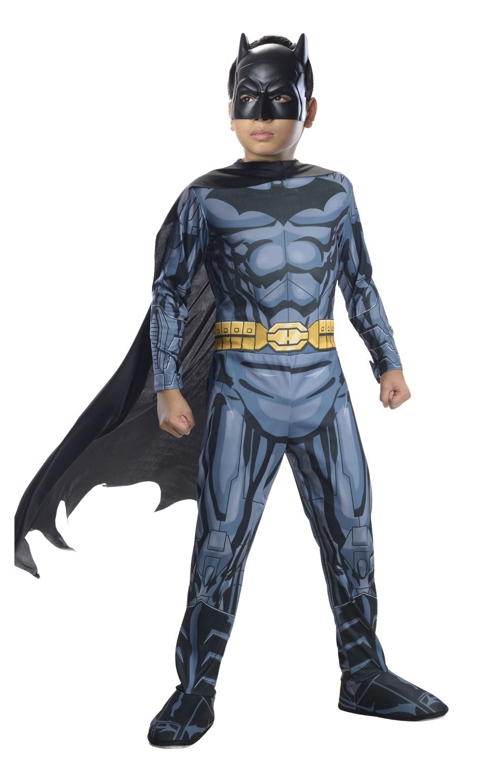 Batman Costume Dark Knight Kids Jumpsuit and Cape 1