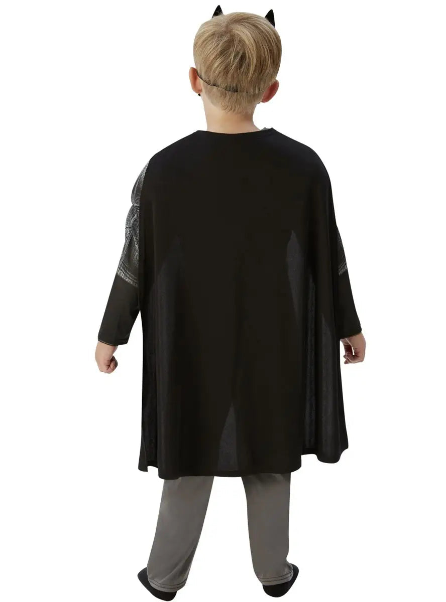 Batman Costume Justice League DC Kids Padded Muscle Batsuit 2