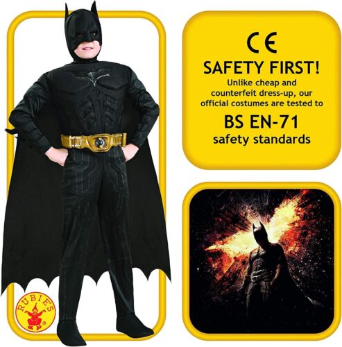 Batman Dark Knight Childs Deluxe Muscle Chest Costume 3