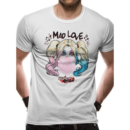 Batman Harley Quinn Mad Love T-Shirt DC Adult 1