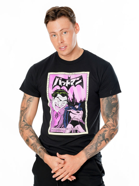 Batman Joker Anime Poster T Shirt 2
