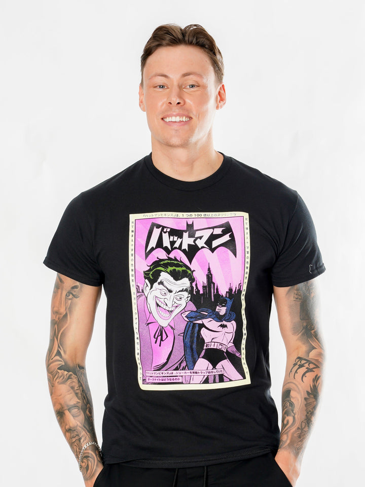 Batman Joker Anime Poster T Shirt_1