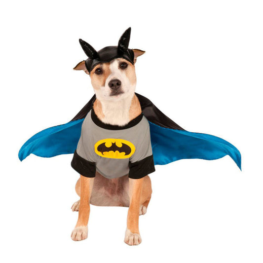 Batman Pet Costume Bold Grey and Blue 2