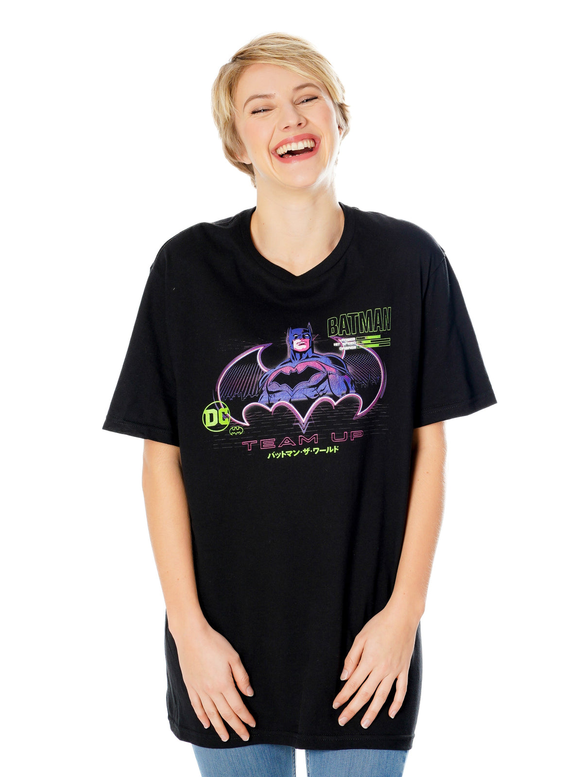 Batman T Shirt Anime Matrix Grid 4