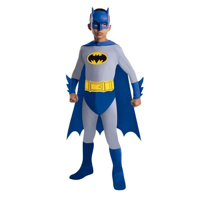 Batman The Brave and The Bold Batman Costume With Mask and Cape_1