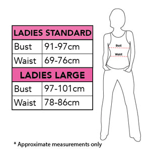 Size Chart Batwoman Kate Kane Costume DC Comics Arrowverse