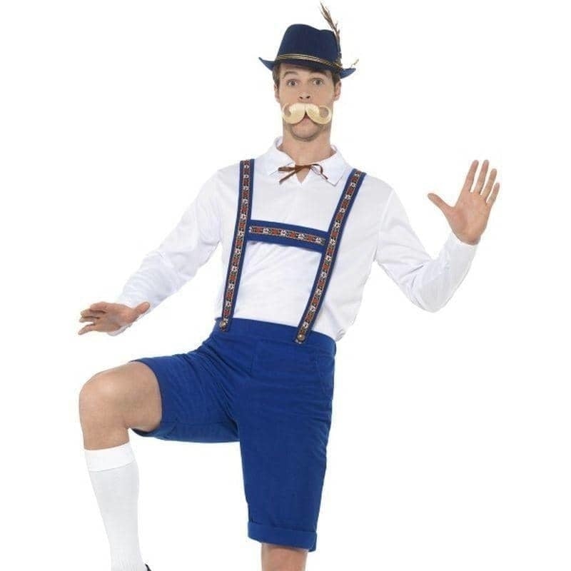 Bavarian Costume Adult Blue_1