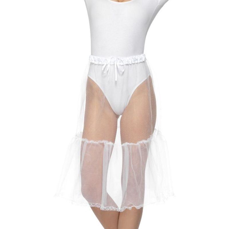 Bavarian Dirndl Petticoat Adult White 1