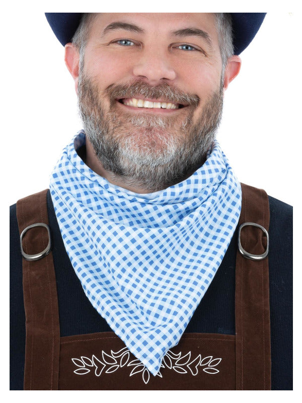 Bavarian Neckerchief Blue Pattern 1