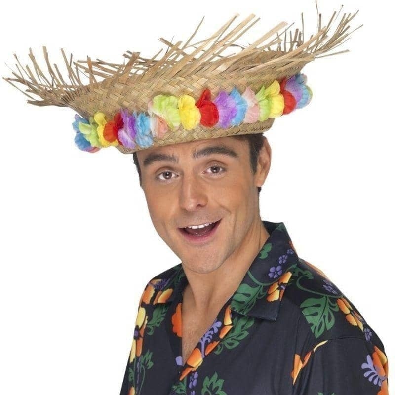 Beach Hat Adult Straw 1