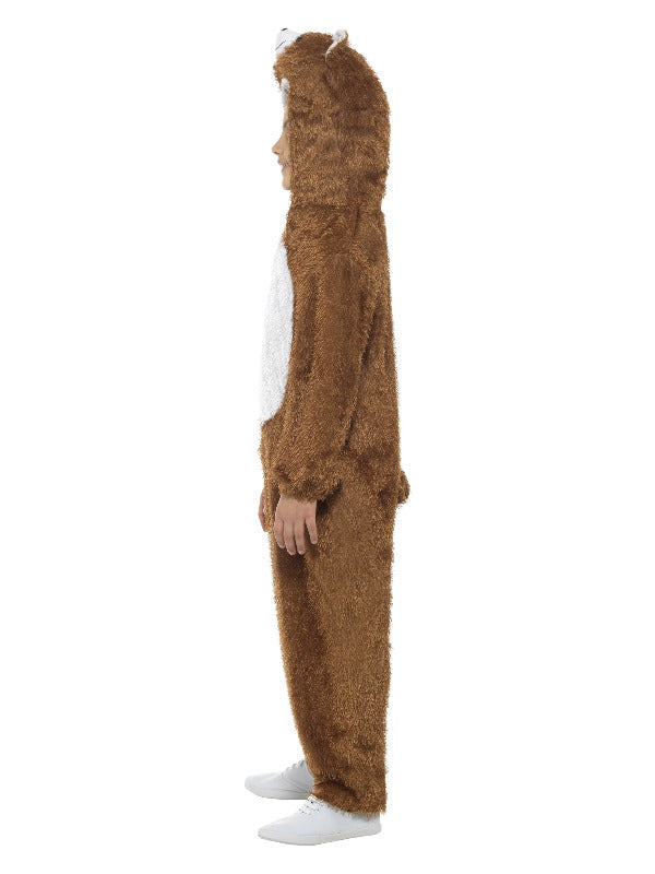 Bear Costume Kids Brown Jumpsuit with Hood 3