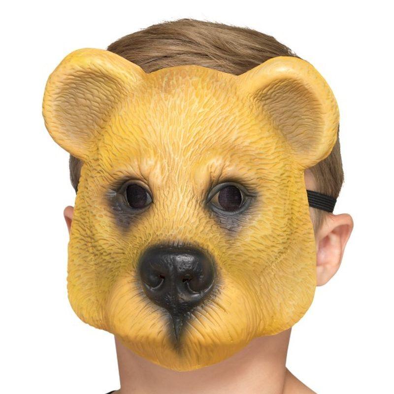 Bear Mask Child Child Lightbrown 1
