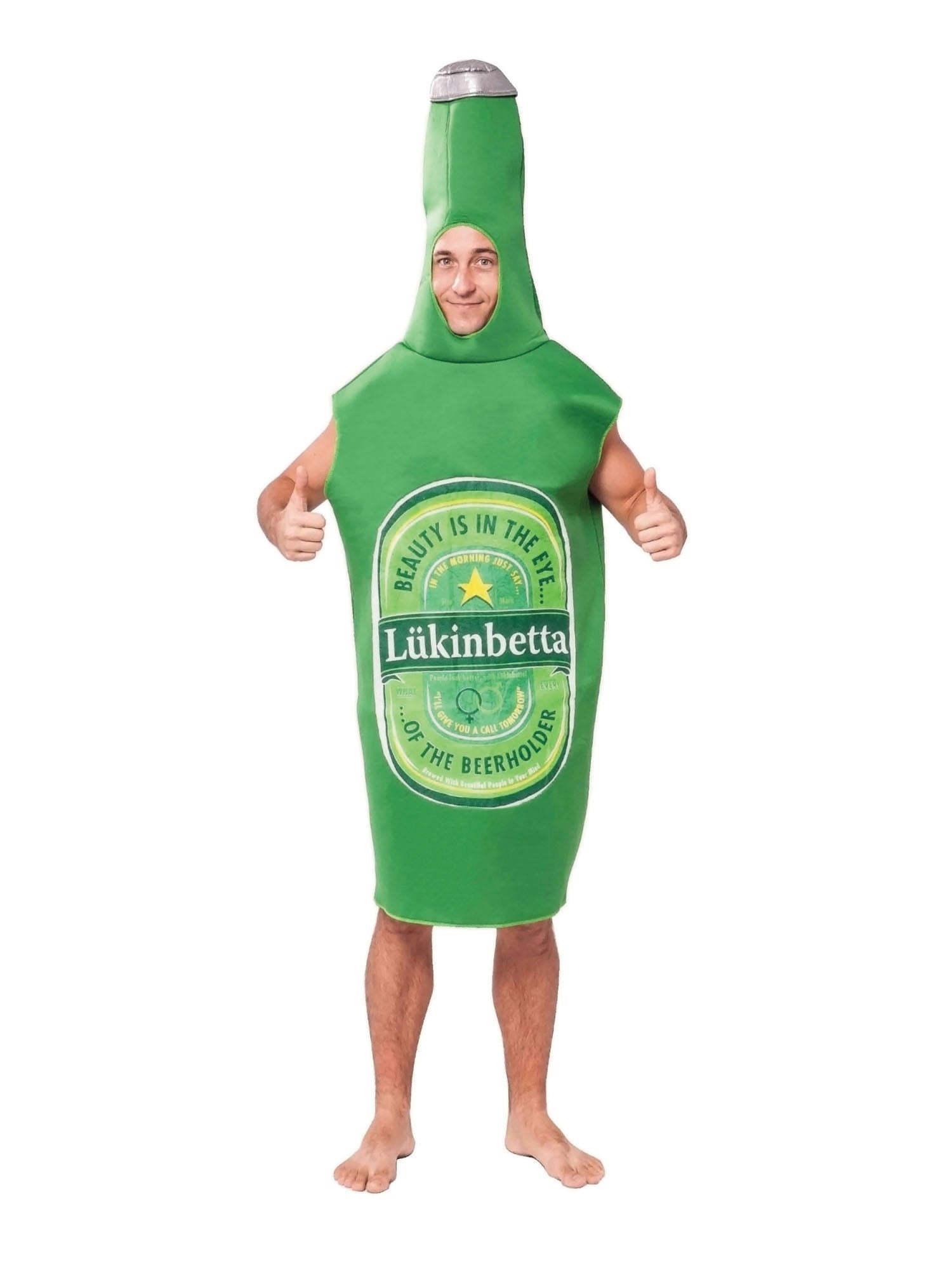 Beer Bottle Adult Costume 2