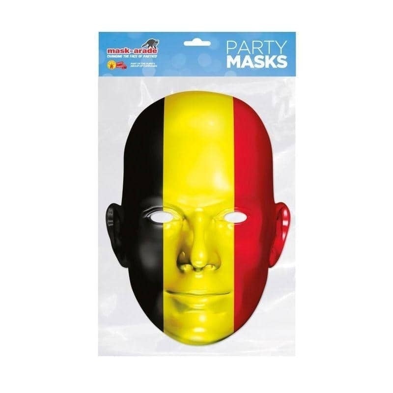 Belgium Flag Face Mask 1