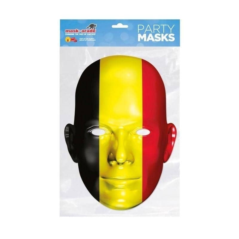 Belgium Flag Face Mask_1