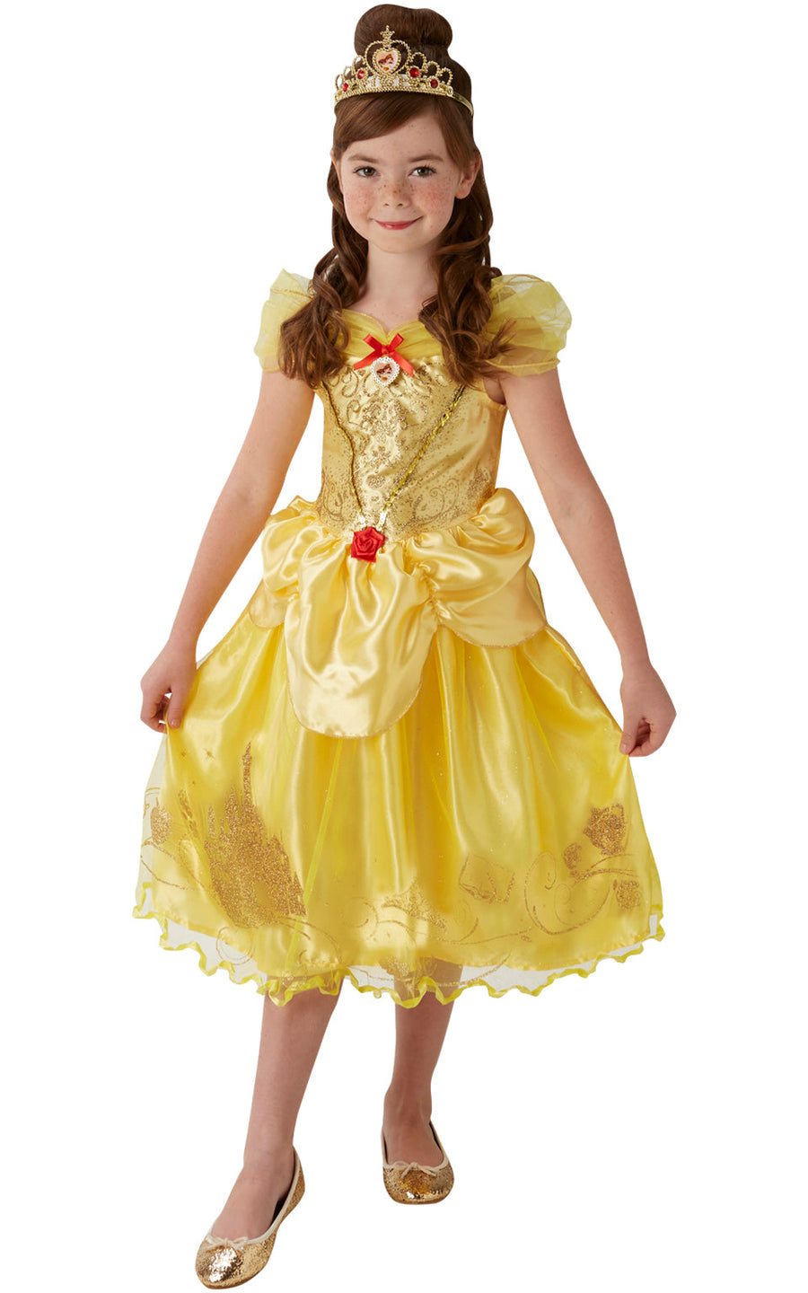 Belle Girls Costume Disney Princess Storyteller Childrens_1