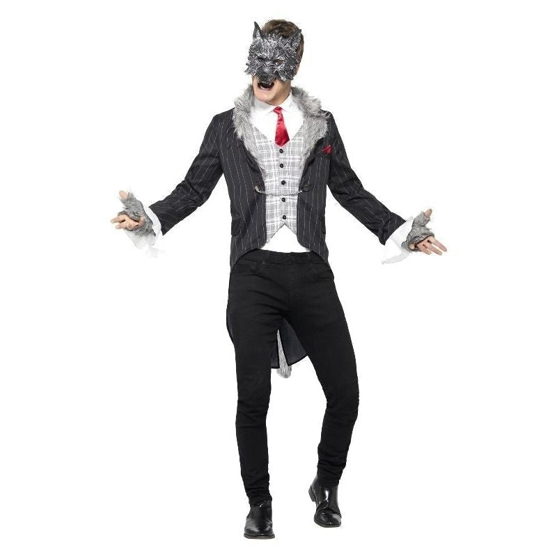 Big Bad Wolf Deluxe Costume Adult Grey_2