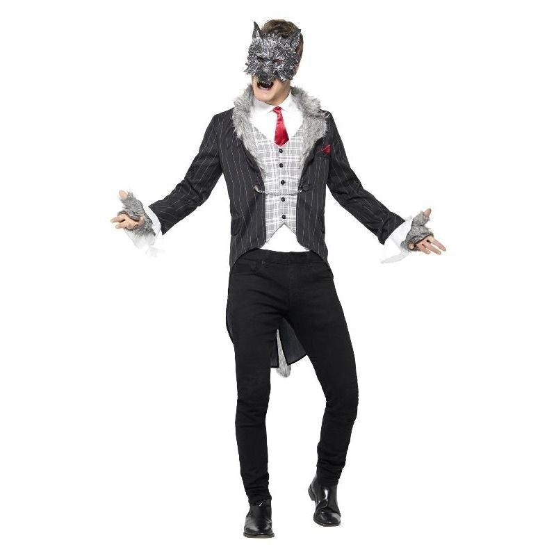 Big Bad Wolf Deluxe Costume Adult Grey 2