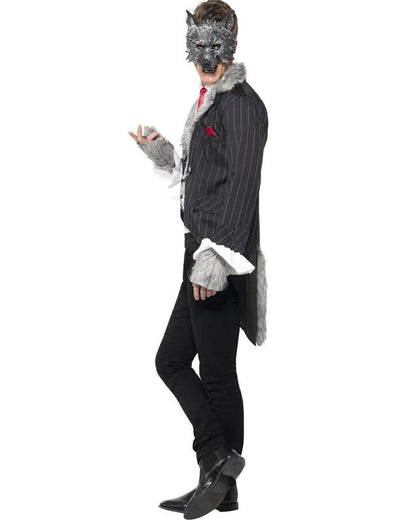 Big Bad Wolf Deluxe Costume Adult Grey 4