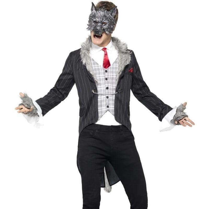 Big Bad Wolf Deluxe Costume Adult Grey 1